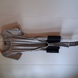 Express Gray and Black Women's Dress